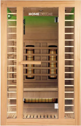 HOME DELUXE Infrarotkabine REDSUN M DELUXE – für 2 Personen