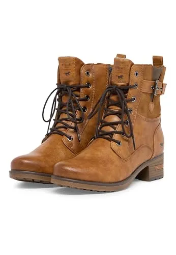 Mustang Damenstiefel 1229521 in Braun, Größe 37 - Wanderschuhe für Damen, stilvoll und bequem, perfekt für Outdoor-Aktivitäten und den Alltag.