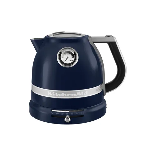 KitchenAid 1,5 L Artisan Wasserkocher 5KEK1522 - Tintenblau, präzise Temperaturregelung von 50 bis 100 Grad für perfekten Tee und Kaffee