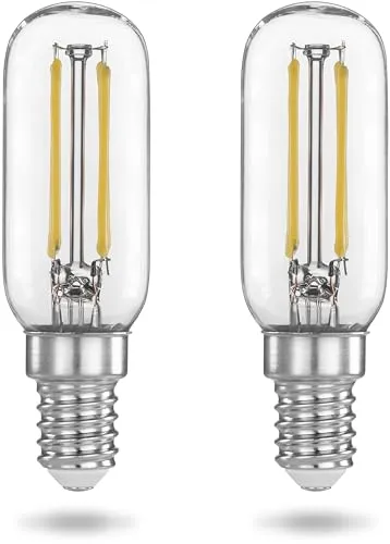 POPPSTAR LED-Lampe für Dunstabzugshaube (E14, 4W, 6000K kaltweiß, 440 lm (40W)), 2 Stück