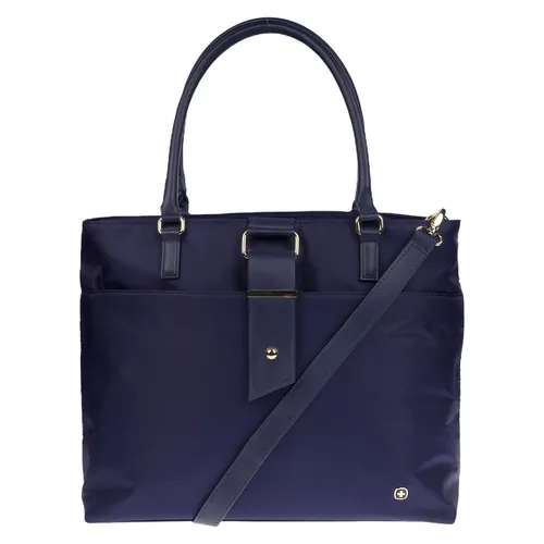 Wenger große Damen Schultertasche Umhängetasche - Damentaschen aus strapazierfähigem Nylon, wasserfest und leicht, ideal für Freizeit und Studium. Praktische Außentaschen und verstellbare Trageriemen für optimalen Komfort.