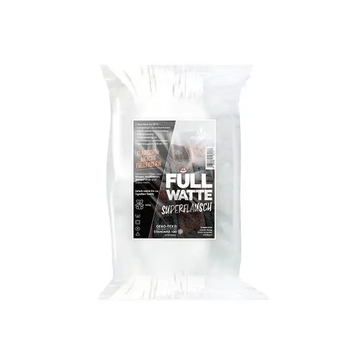MYBOSHI FÜLLWATTE 500 g WASCHBAR FÜLLMATERIAL FÜLL WATTE 100g/1,86€