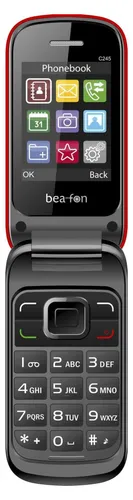 Beafon C245, Klappgehäuse, Dual-SIM, 6,1 cm (2.4