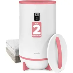 SereneLife Elektrischer Handtuchtrockner Eimer in pink von SereneLife