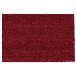 Carpido rutschfeste Kokosmatte in rot von Carpido