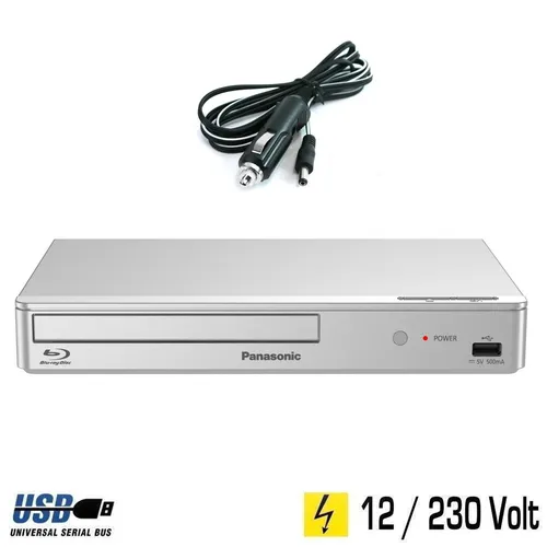 Panasonic Blu-ray Player 12V/230V für Wohnmobil