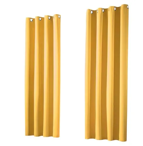 Vorhänge & Gardinen Gelb von Heimtexland