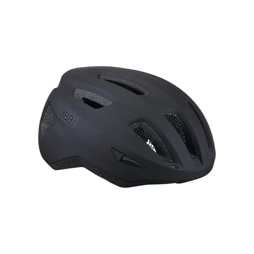 BBB Cycling Condor 2.0 Fahrradhelm für MTB und Rennrad, Mattschwarz, Größe M (52–58 cm)