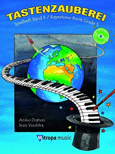 Tastenzauberei Bd. 5 Spielheft mit CD + Online-Audio