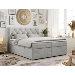 Boxspringbett 120x200 mit Bettkasten und Matratze von MKS Meble