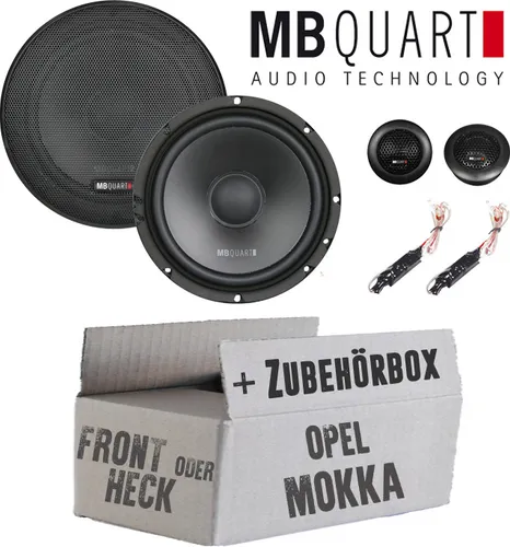 MB Quart QS165 Lautsprecher Boxen für Opel Mokka
