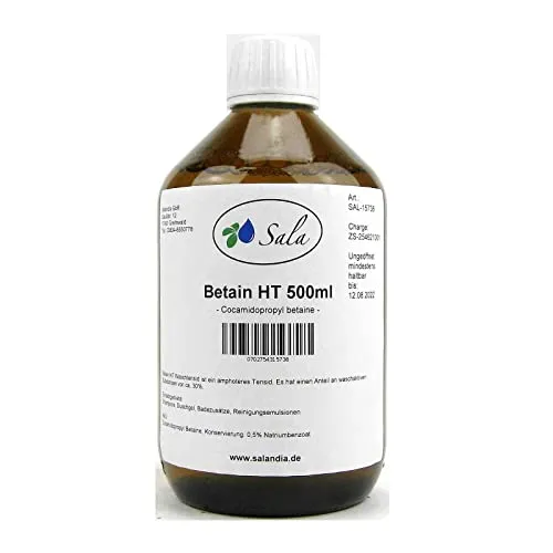 Sala Betain HT Waschtensid (500 ml Glasflasche) von Sala