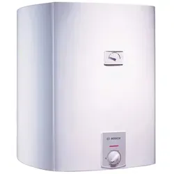Bosch Junkers Wandspeicher-Basis TR3500T 80l - Warmwasserspeicher mit 80l Fassungsvermögen, druckfest und energieeffizient. Ideal für die Versorgung mehrerer Zapfstellen mit geringem Bereitschaftsverbrauch und langanhaltendem Korrosionsschutz.