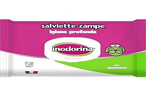 Inodorina Functional 40 Tücher - speziell für Pfoten