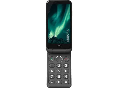 DORO Aurora A20 64 GB Graphit Dual SIM von Doro
