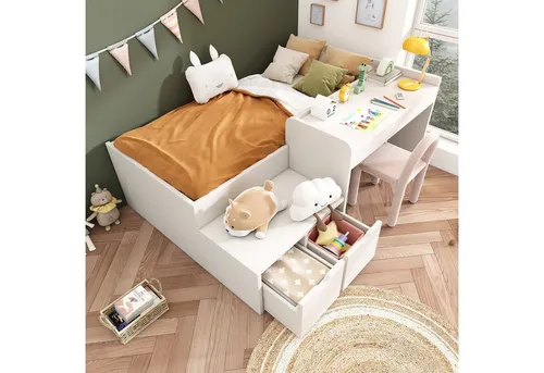 Betten & Bettgestelle Weiß von Odikalo