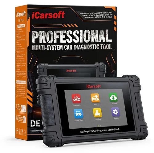 iCARSOFT DE V4.0 OBD2 Diagnosegerät für BMW, Mercedes, VW, Audi, Porsche, Opel