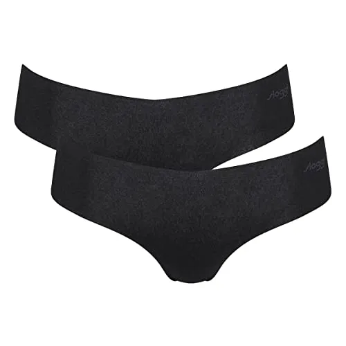 sloggi Damen Chic Tai 4P Slip, White, 40 - Funktionsunterwäsche: 4er Pack langlebiger Tai Slips aus weicher Baumwolle und hochwertigem LYCRA, kombiniert mit edler Spitze für optimalen Tragekomfort und Bewegungsfreiheit.