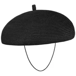 McBurn Baskenmütze (1-St) Damenbaske, Made in Italy schwarz von McBurn