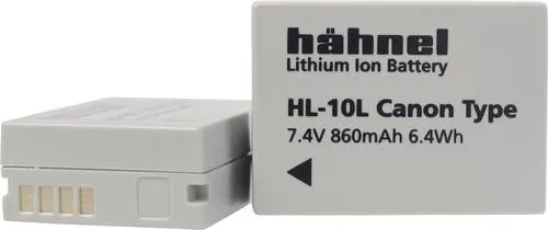 HL-10L Kamerabatterie - Li-Ion 860 mAh für Canon PowerShot G1 X, G15, G3 X, SX40 HS, SX50 HS, SX60 HS – zuverlässige Energieversorgung für ausgedehnte Fototouren.