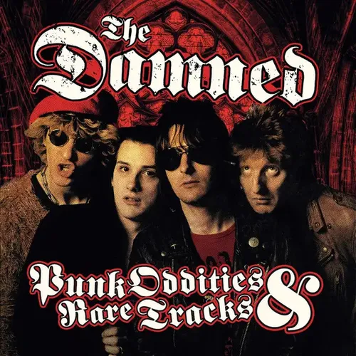 2xLP The Damned Punk Oddities & Rare Tracks CLEAR WITH BLACK SPLATTER, LTD ED