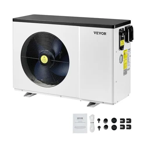VEVOR Elektrische Pool-Wärmepumpe 1,48-7,11kW von Vevor