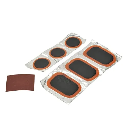 FISCHER Uni Fahrrad 85479 Reifen-Pannen Set Freizeit (B x H x T) 4.8 x 9.7 x 2cm, 7-teilig