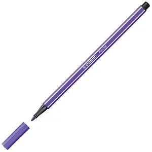 Stabilo Filzstifte Pen 68, violett, 1mm - Schreibutensilien mit hoher Farbbrillanz und bis zu 24 Stunden Austrocknungsschutz. Ideal für kreative Projekte von Kindern und Erwachsenen.