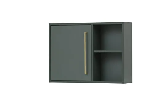 Schildmeyer Bad-Hängeschrank Kent 151117, matt waldgrün
