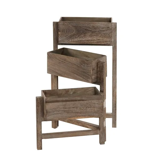 MCW Standregal T275 mit 3 Körben für Pflanzen