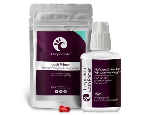 Wimpanista Wimpern-Primer Lash Primer, für die Vorbehandlung bei der Wimpernverlängerung