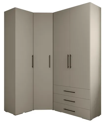 ABIKS MÖBEL Kompaktgarderobe INOVA 3 SATZ 6 – Elegantes Möbelset für jeden Raum - Die moderne Kompaktgarderobe bietet viel Stauraum und ein stilvolles Design. Ideal für die Aufbewahrung von Kleidung und persönlichen Gegenständen. Robuste Materialien garantieren Langlebigkeit und einfache Montage.