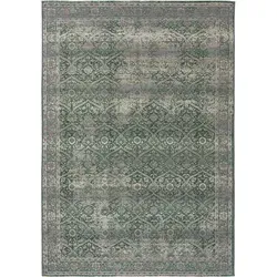 benuta Pflegeleichter Teppich für Wohnzimmer & Schlafzimmer, Grün, 80x165 cm - Teppiche für drinnen und draußen, wetterbeständig und leicht zu reinigen – ideal für ein stilvolles Ambiente im Wohnbereich oder auf der Terrasse.