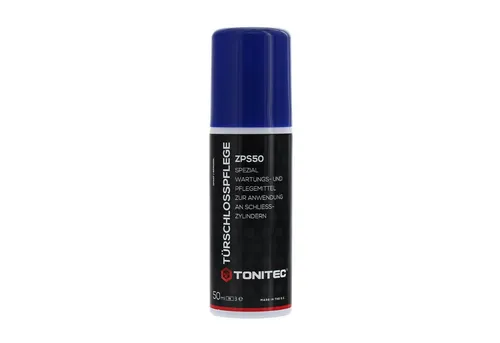 ToniTec Vorhängeschloss ToniTec Schloss Pflegespray ZPS50 50 ml Zylinderspray für Schlösser, (Inhalt 50 ml)