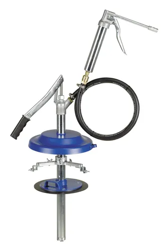 Pressol Abschmiergerät mit Handpumpe 5 kg - 17605 - Schmiertechnik mit präziser Handpumpe für effizientes Schmieren und Wartung von Maschinen und Fahrzeugen.