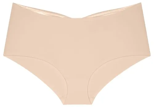Triumph Panty Body Make-Up Illusion - Nahtlose Microfaser-Panty in Beige, Größe 42 - Funktionsunterwäsche mit weichem Bund und elastischem Material für perfekten Tragekomfort. Ideal für einen nahtlosen Look unter der Kleidung.