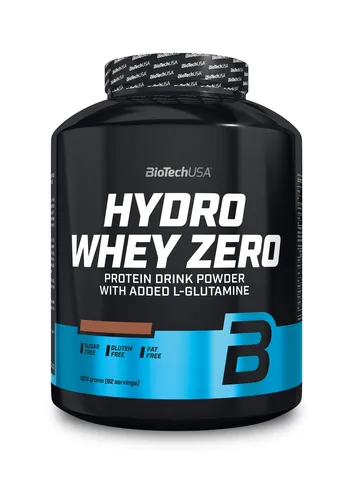 Biotech USA Hydro Whey Zero 1816g Pulver - Whey Protein mit 92% Proteingehalt, laktose- und glutenfrei. Schnell resorbierbar für optimale Muskelregeneration und weniger Muskelkater. Ideal für Sportler und Wettkampfvorbereitung.