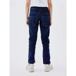 Name It NKMRYAN SLIM SWE JEANS 6116-TH NOOS - Slim-fit Jeans für Kinder in Dark Blue Denim, elastisch und pflegeleicht – perfekt für den Alltag und bequem zu tragen.