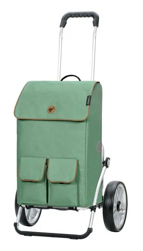 Andersen Einkaufstrolley Royal Shopper, 42 l - Einkaufstrolley mit Vollthermo Tasche und kugelgelagerten Flüsterrädern, ideal für Rückenschonendes Einkaufen und Ausflüge. Faltbar und wasserabweisend für maximale Flexibilität.
