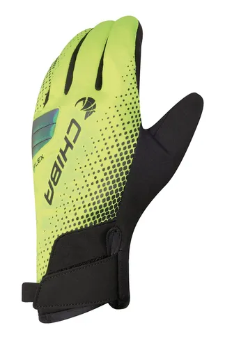 Chiba Winter-Fahrradhandschuhe BioXCell Warm - 3XL, Gelb - Wärmende Fahrradhandschuhe mit atmungsaktivem Softshell und wasserdichter Membrane. Ideal für kalte Tage, mit anatomischer Gelpolsterung für hohen Komfort und Schutz. Perfekt für den aktiven Einsatz!