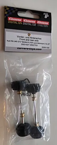 Carrera 1:32 | Vorder- und Hinterachse für Audi R8 LMS GT3 91184