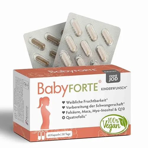 BabyFORTE Kinderwunsch Vitamine ohne Jod von BabyFORTE
