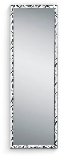 MIRRORS AND MORE Spiegel Hanni 50x150cm - Rechteckiger Wandspiegel in silber, ideal für vertikale und horizontale Montage. Glänzende Oberfläche und pflegeleicht für jeden Raum.