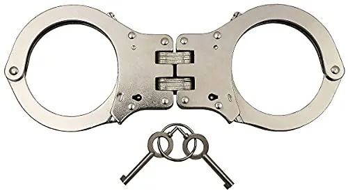 MFH Gelenk-Handschellen mit 2 Schlüsseln - Robuste MFH Gelenk-Handschellen für den professionellen Einsatz, inklusive 2 Schlüssel für zusätzliche Sicherheit.