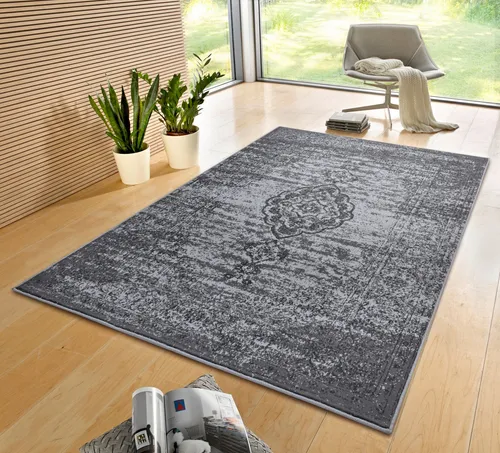 Hanse Home Gloria Orient Teppich 160x230cm – Vintage Teppich mit orientalischem Muster - Teppich für Wohnzimmer, Flur, Esszimmer und mehr – strapazierfähig, pflegeleicht und ideal für alle Unterböden, inklusive Fußbodenheizung.