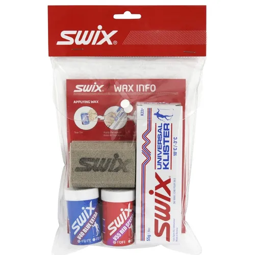 Swix Waxpack Nordic Universal Grip Kit (Wax, Kork, Klister)