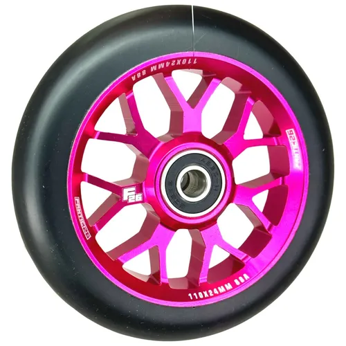 Fantic26 Spy7 Stunt-Scooter Rolle 110mm Ersatz Roller Rad Abec11 Pink/Pu Schwarz