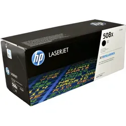 Original HP CF360X 508X Toner schwarz - Hohe Reichweite von 12.500 Seiten, brillante Druckqualität für HP Color LaserJet M552, ideal für Büros