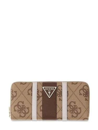 Guess Laurel II Geldbörse 12cc 20 cm (latte logo/braun) in braun von GUESS