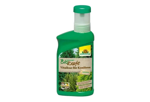 Neudorff BioKraft Vitalkur für Koniferen - 300 ml, organisches Pflanzenstärkungsmittel für gesunde, schädlingsresistente Immergrüne